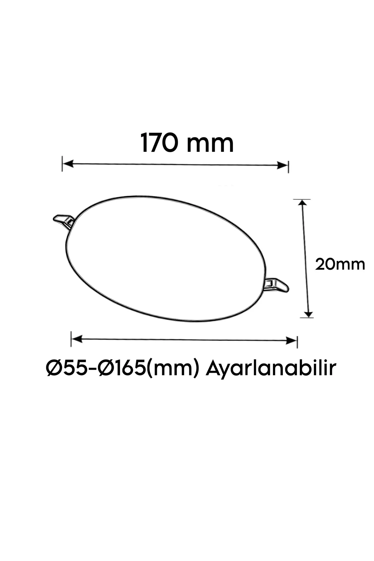 Ayarlı LED Panel 24W Beyaz - Görsel 3