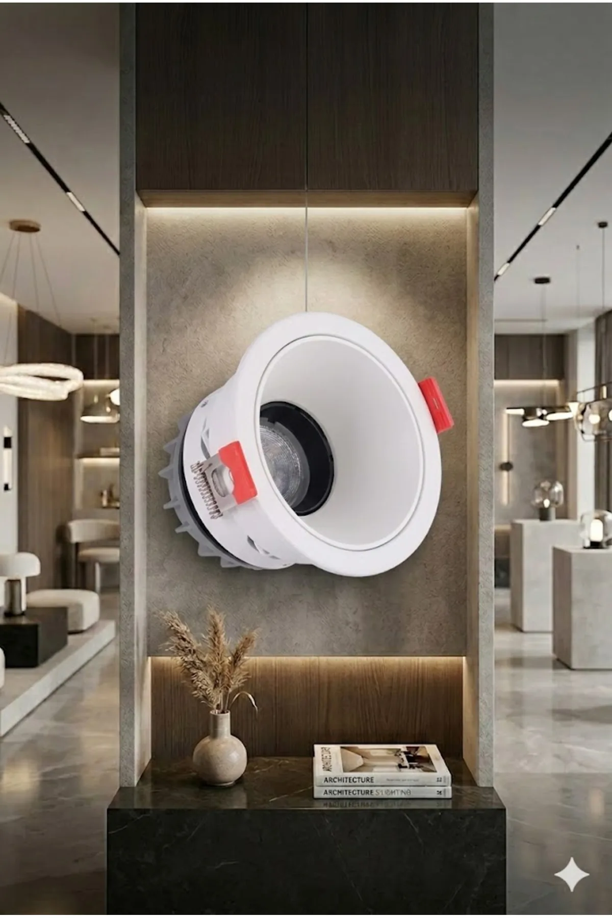 Led Spot 5W Beyaz Çerçeve 4000K