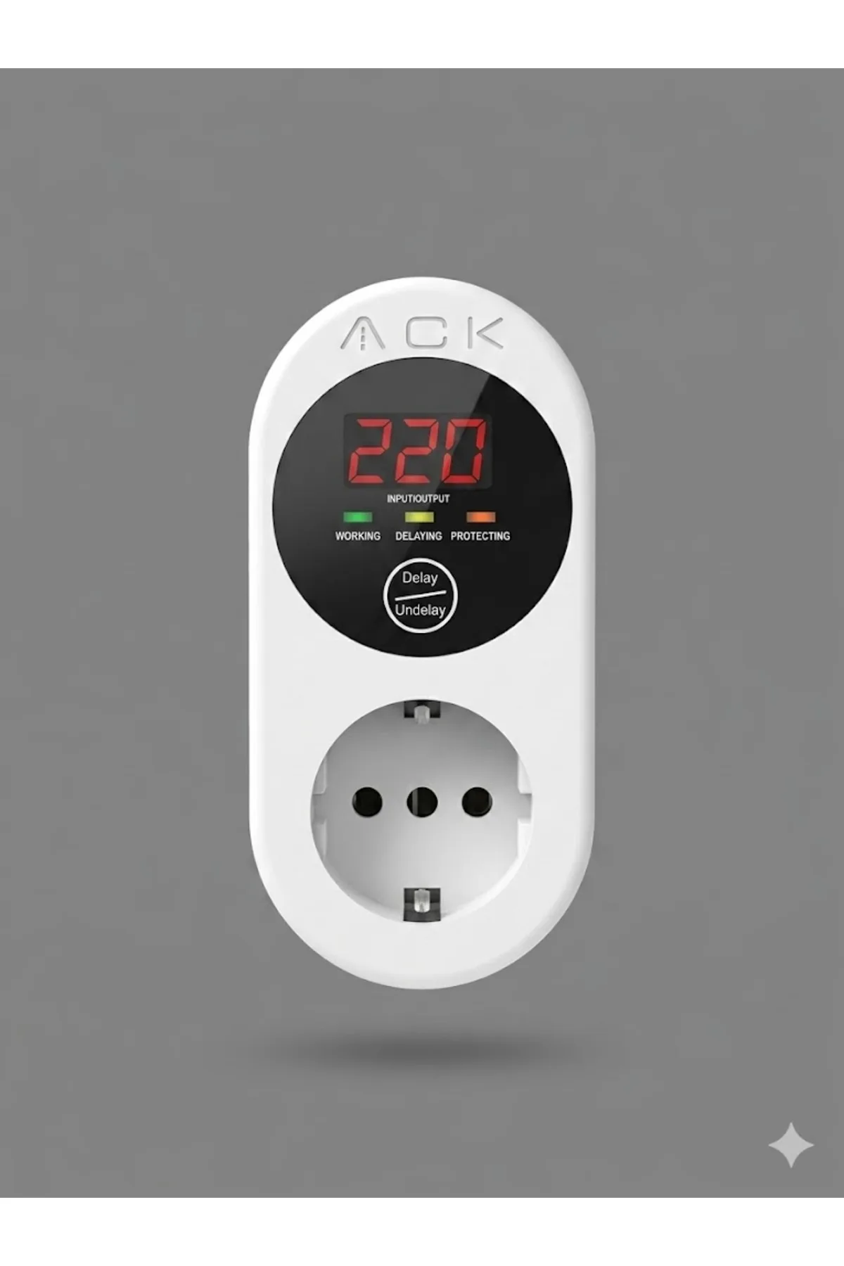 VOLTAJ KORUMALI PRİZ PVP-04-15A 140-270V