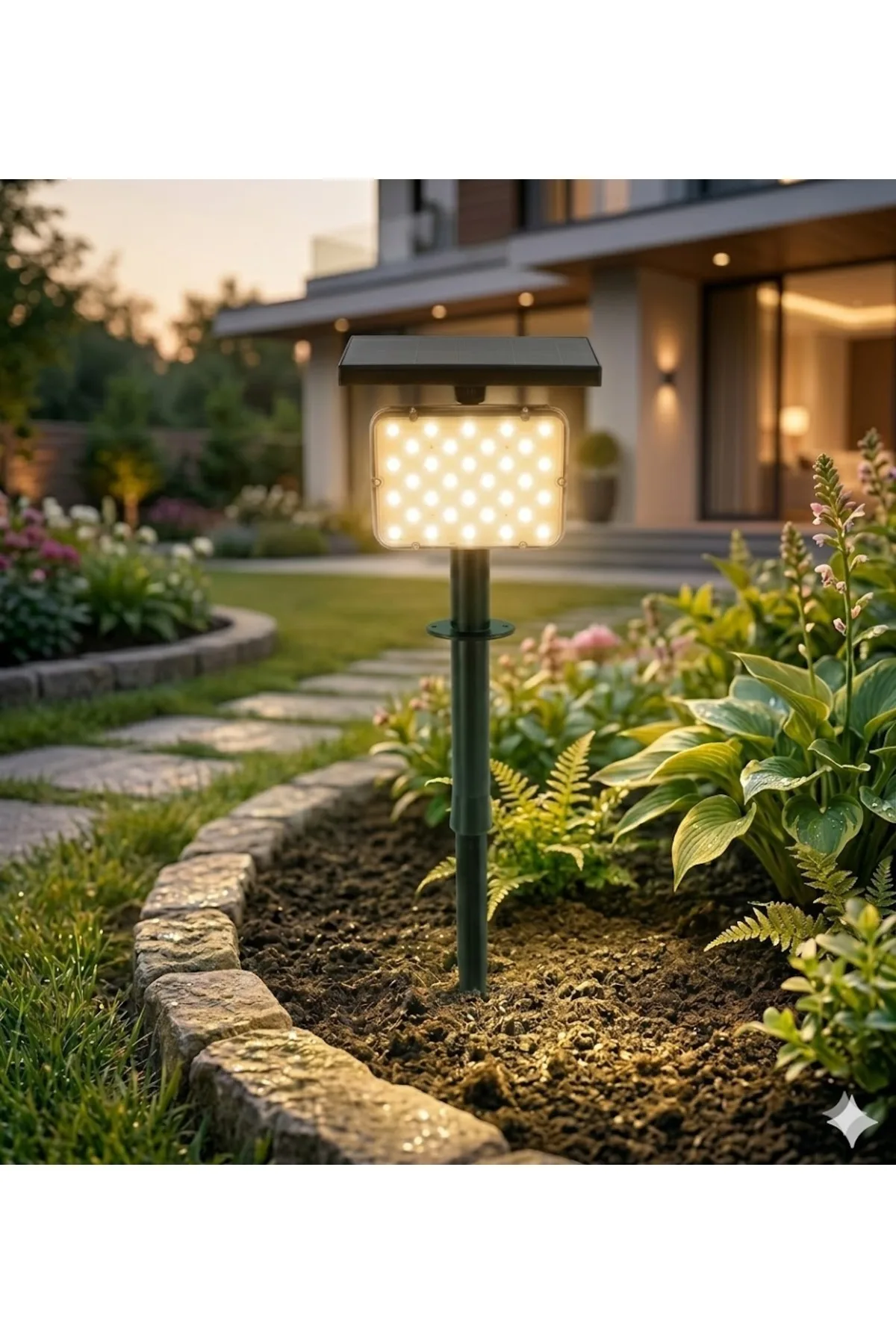 Solar LED Çim Armatürü - Görsel 2