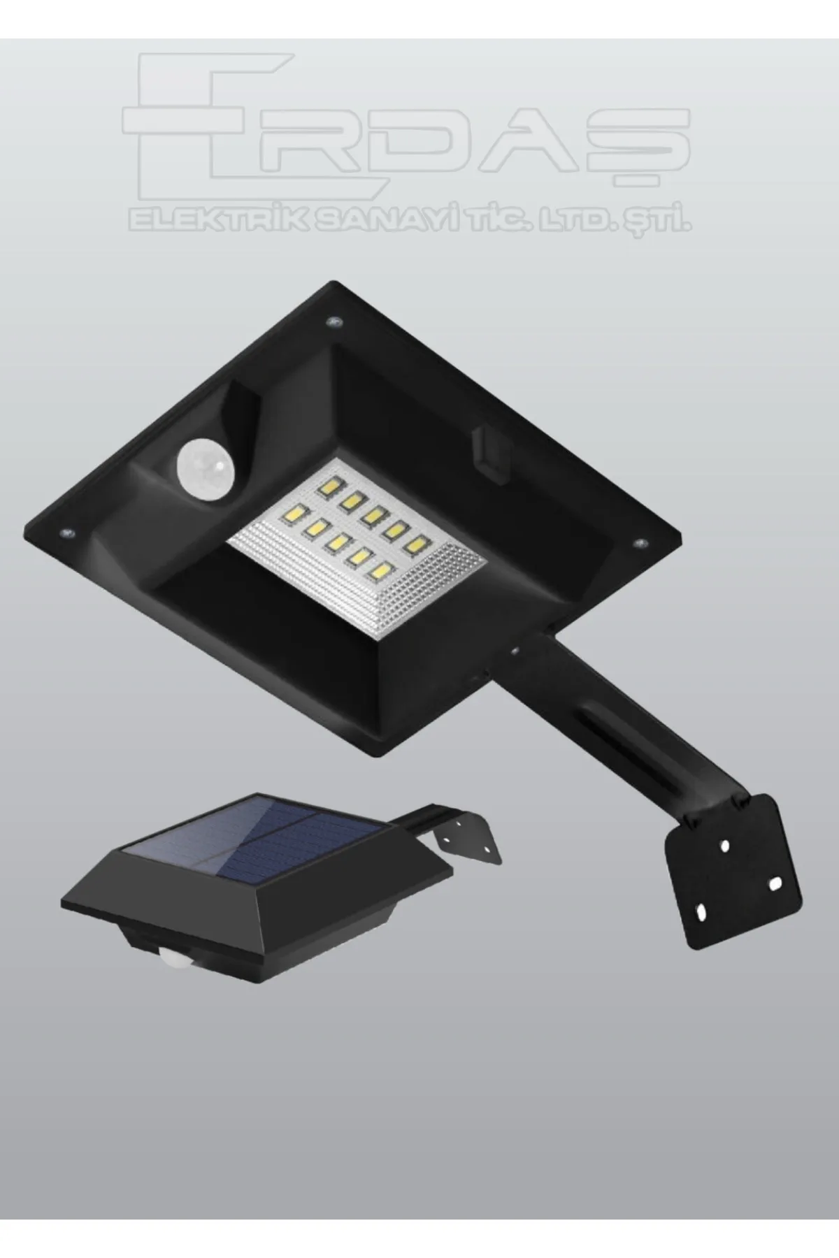 Solar LED Bahçe Armatürü - Görsel 2