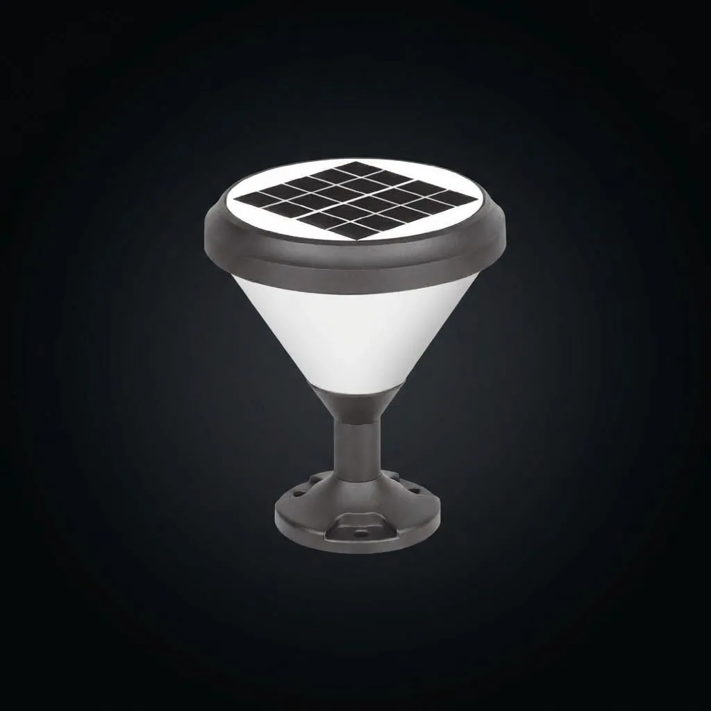 SOLAR LED BAHÇE ARMATÜRÜ YUVARLAK