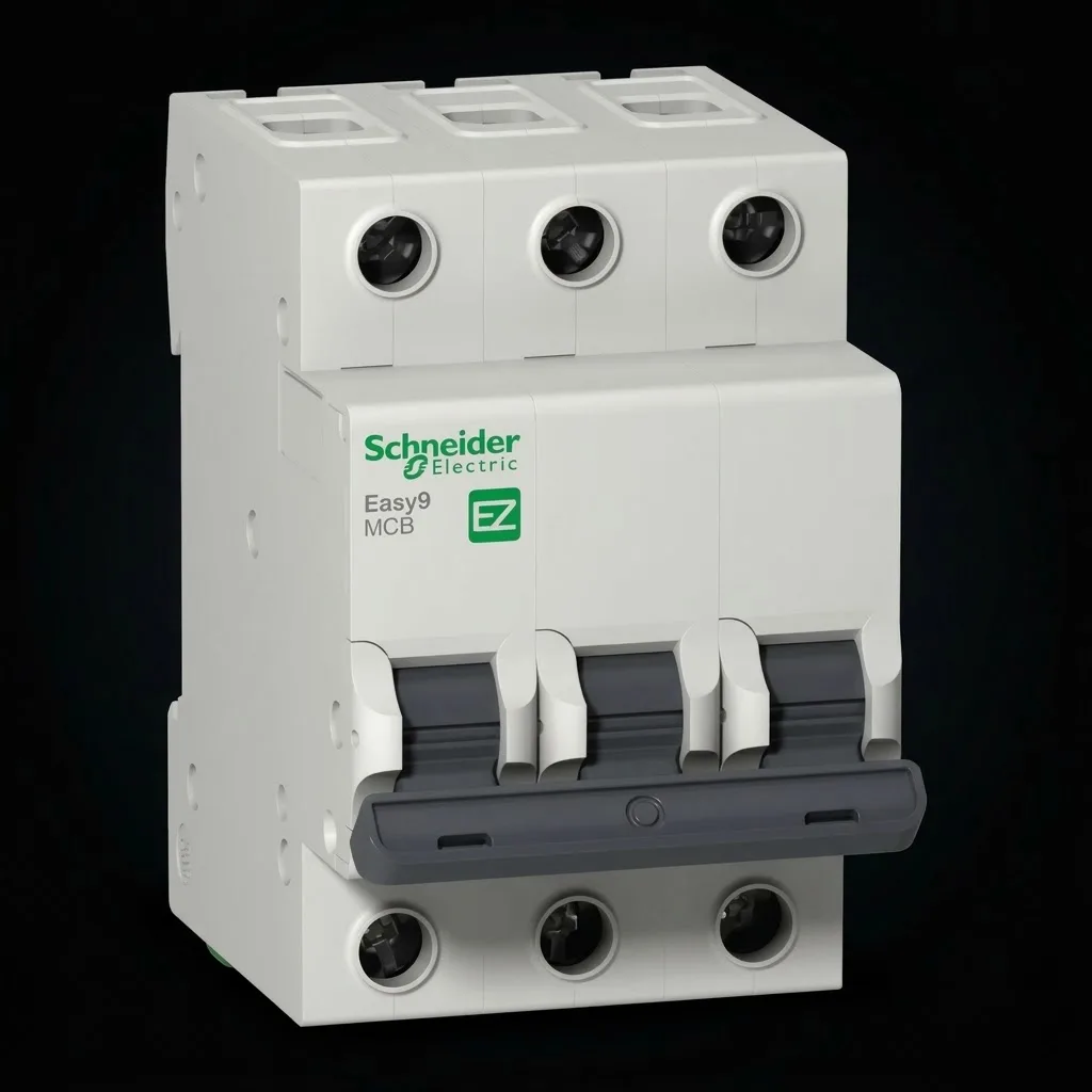 Schneider 3x63Amper 3 Fazlı C Tipi 4,5 kA Otomatik Sigorta EZ9F34363