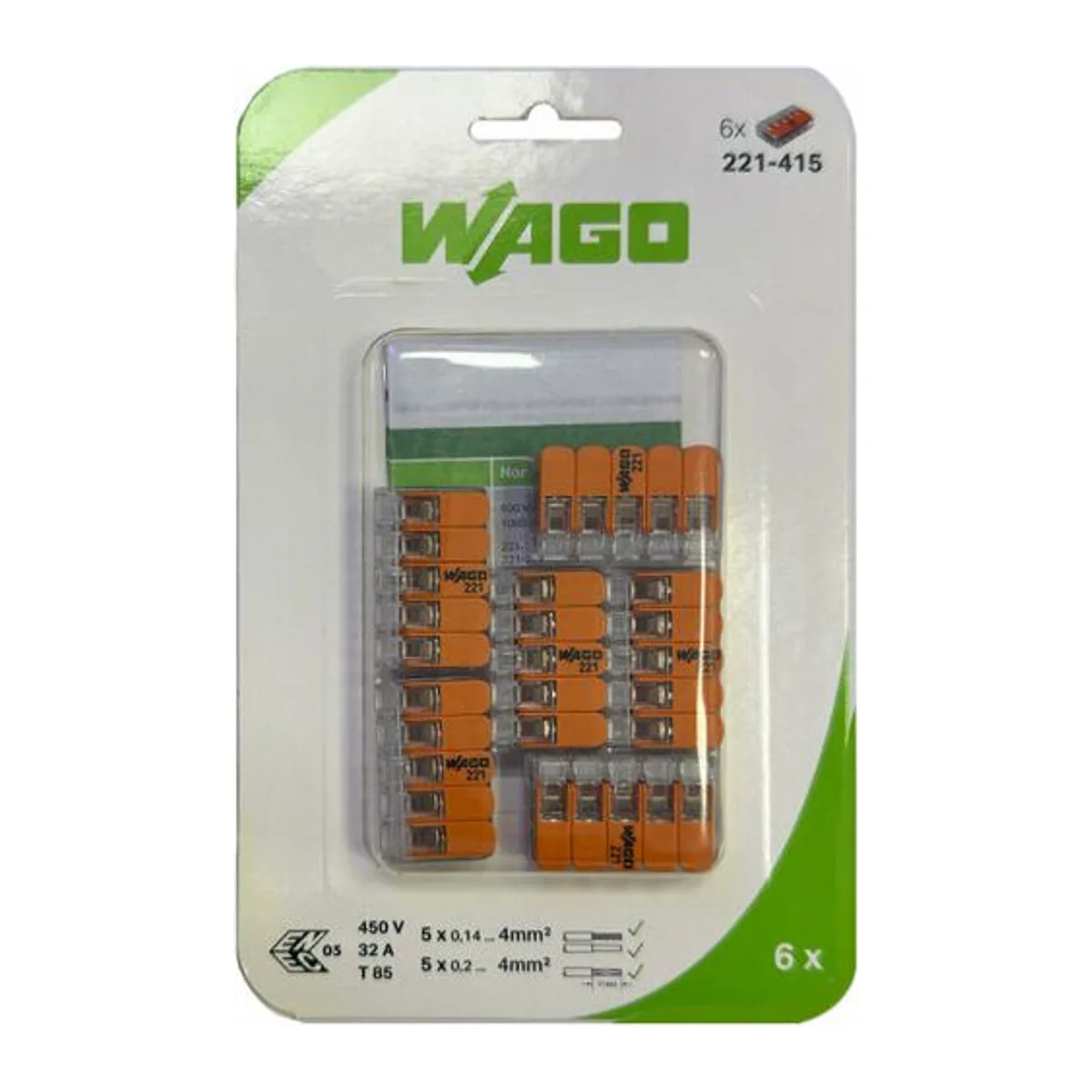 5X4 ÇOK AMAÇLI BUAT İÇİ KLEMENS (6 LI PAKET)