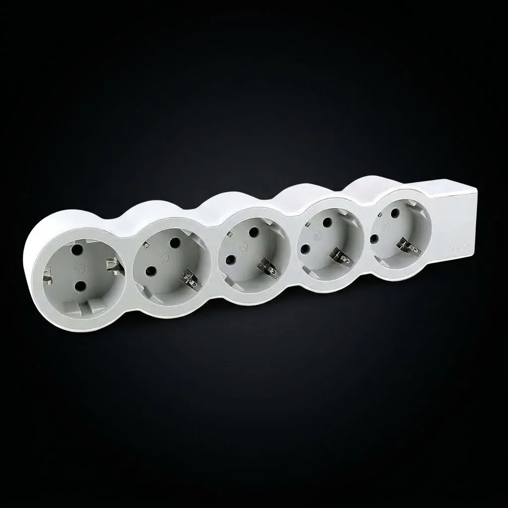 MULTISCH 5X2P+T STD ACBL B/G