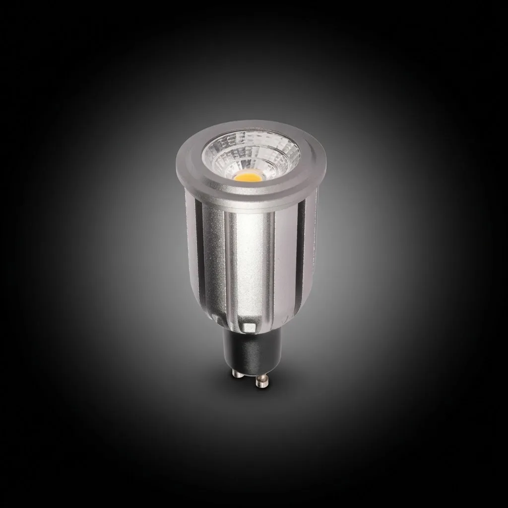 Lensli LED Ampul 7W GU10 Gün Işığı 10 Adet