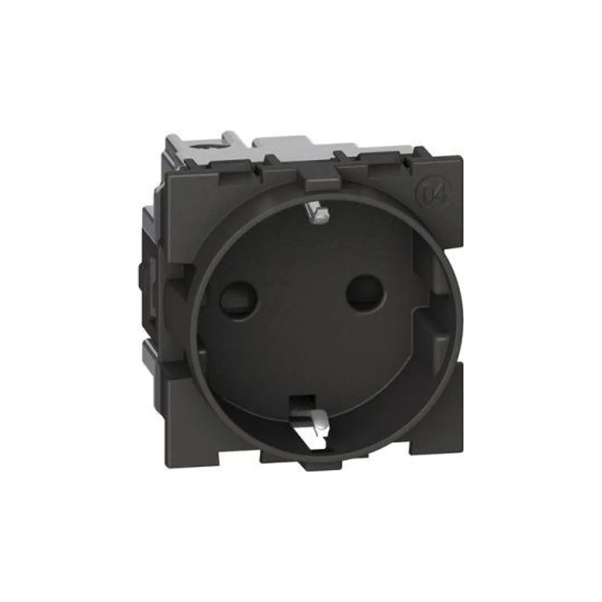 Alman Standardı Topraklı Priz, 16A, 250V~, Vidalı Bağlantı, Çocuk Korumalı, 2M,