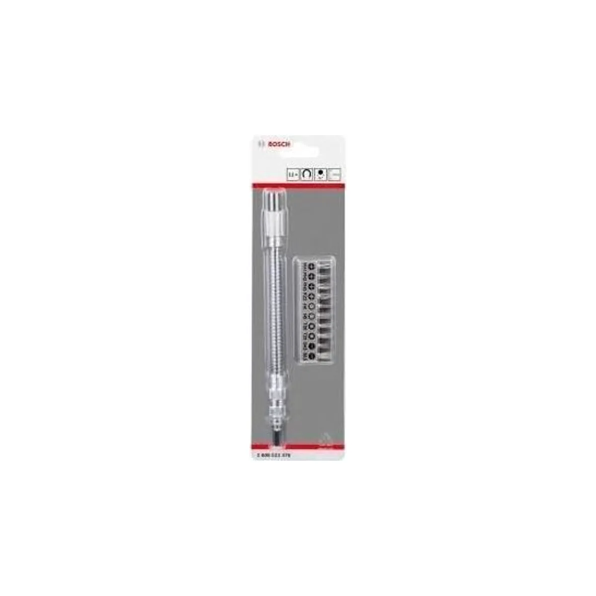 BOSCH 10 PARÇA VİDALAMA + UZATMAADAPTÖRÜ 20 cm - Görsel 2