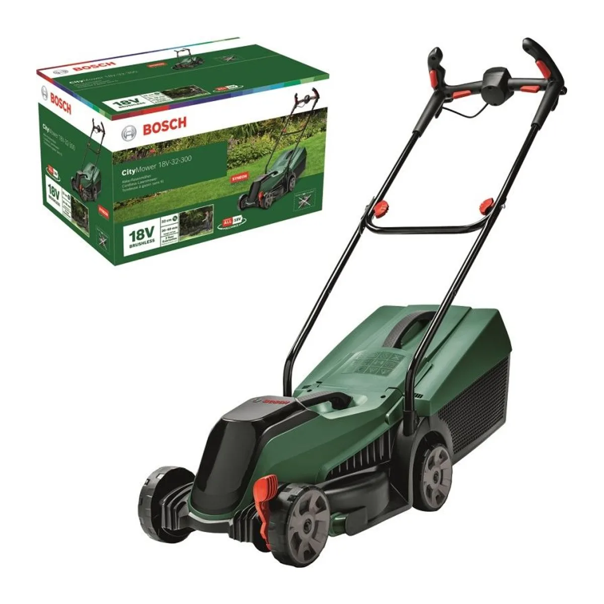 BOSCH CityMower 18V-32-300 Solo Akülü Çim Biçme