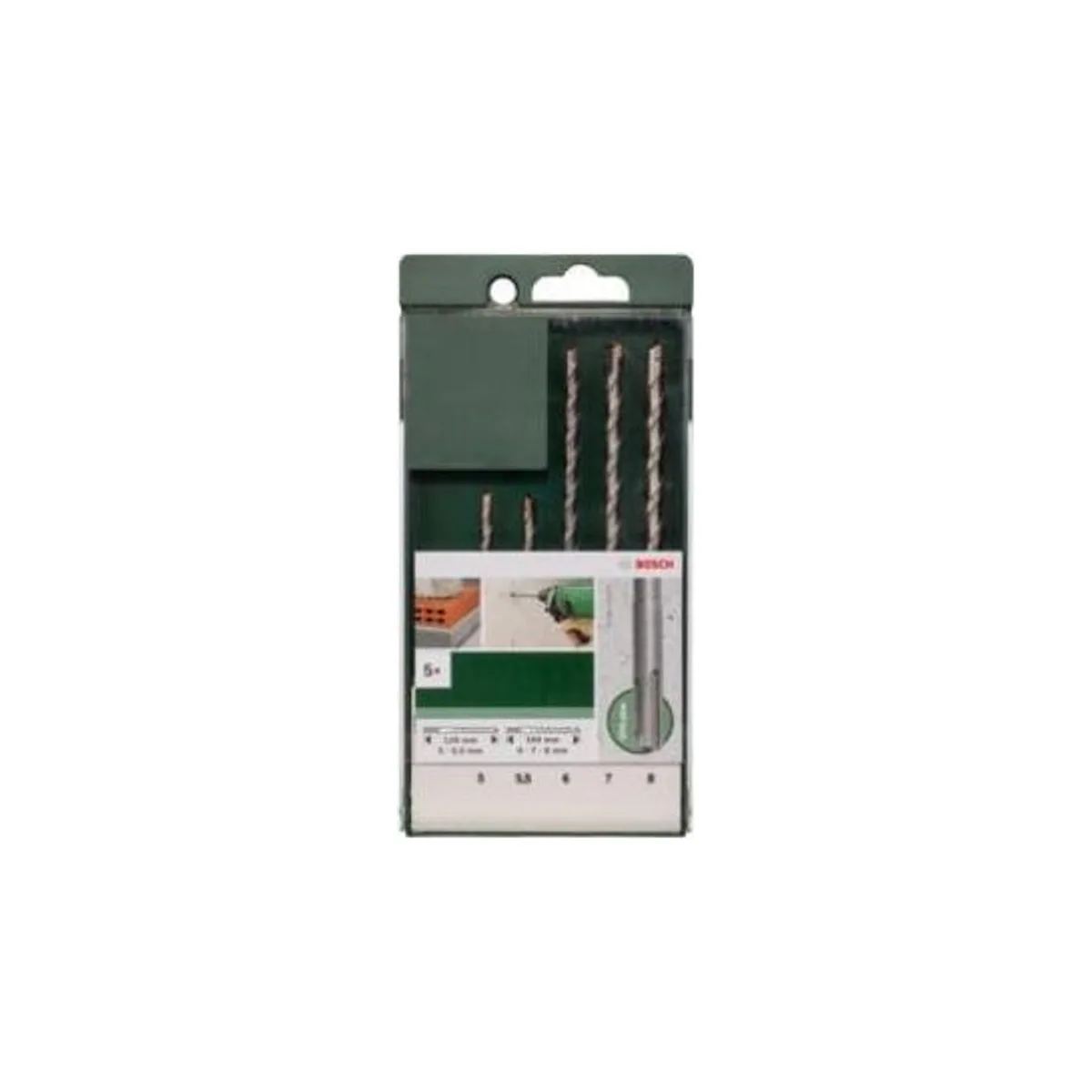 BOSCH DIY SDS-Plus K-Delici Uç 5'li Set Ã˜5-8 - Görsel 2