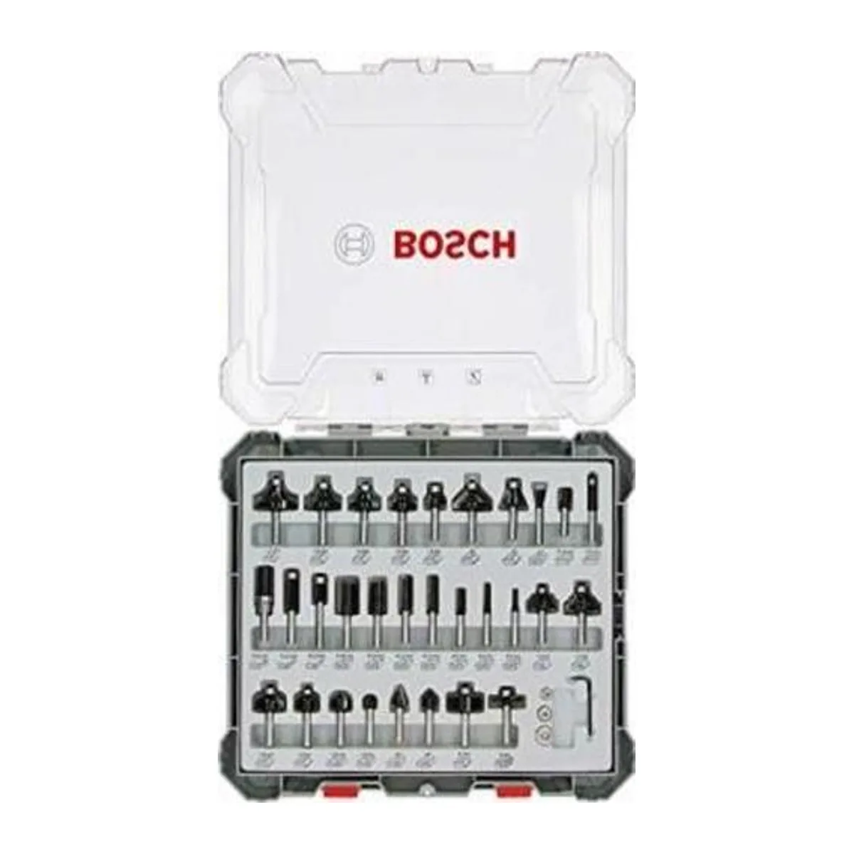 BOSCH FREZE SETİ 30 PARÇA KARIŞIK 8 mm PRO