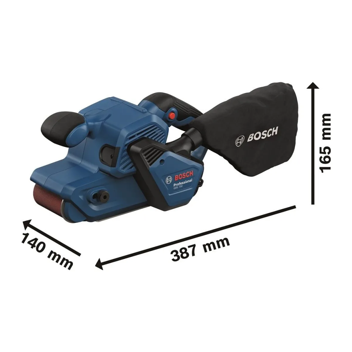 BOSCH GBS 750 Tank Zımpara - Görsel 2