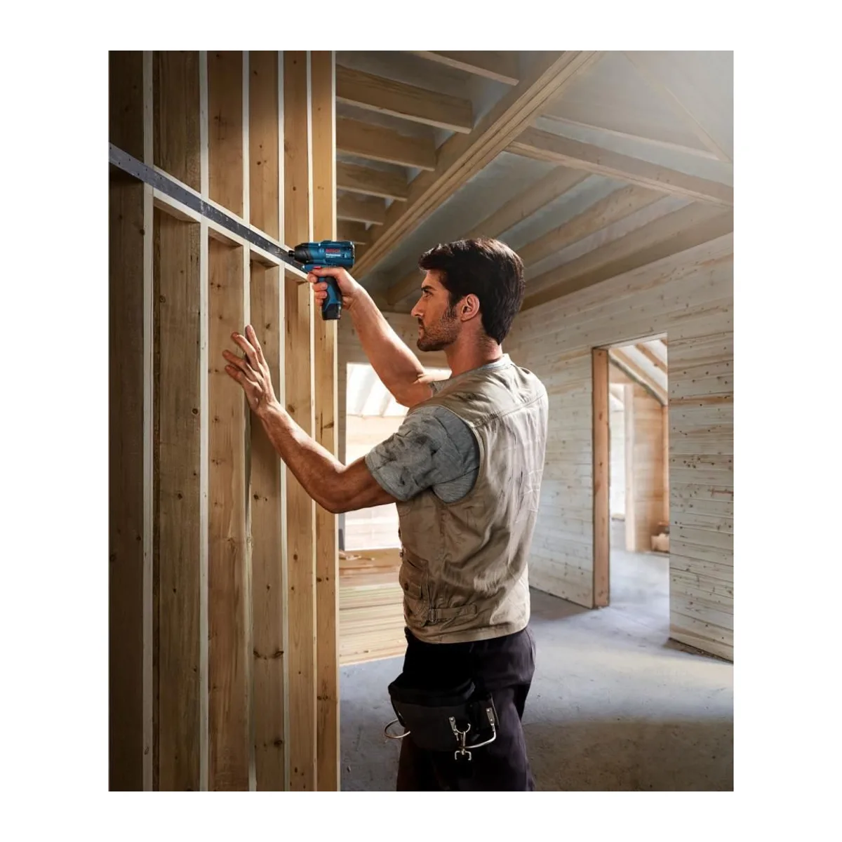 BOSCH GDR 120-LI 12V 1,5 Ah ÇİFT AKÜLÜ SOMUN SIKMA - Görsel 4