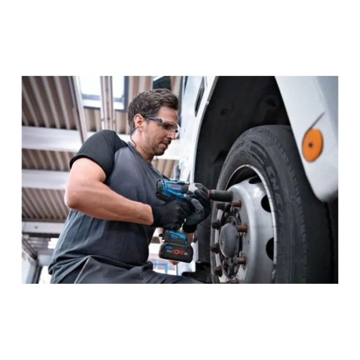 BOSCH GDS 18V-1000 DARBELİ SOMUN SIKMA 2X5.0AH - Görsel 4