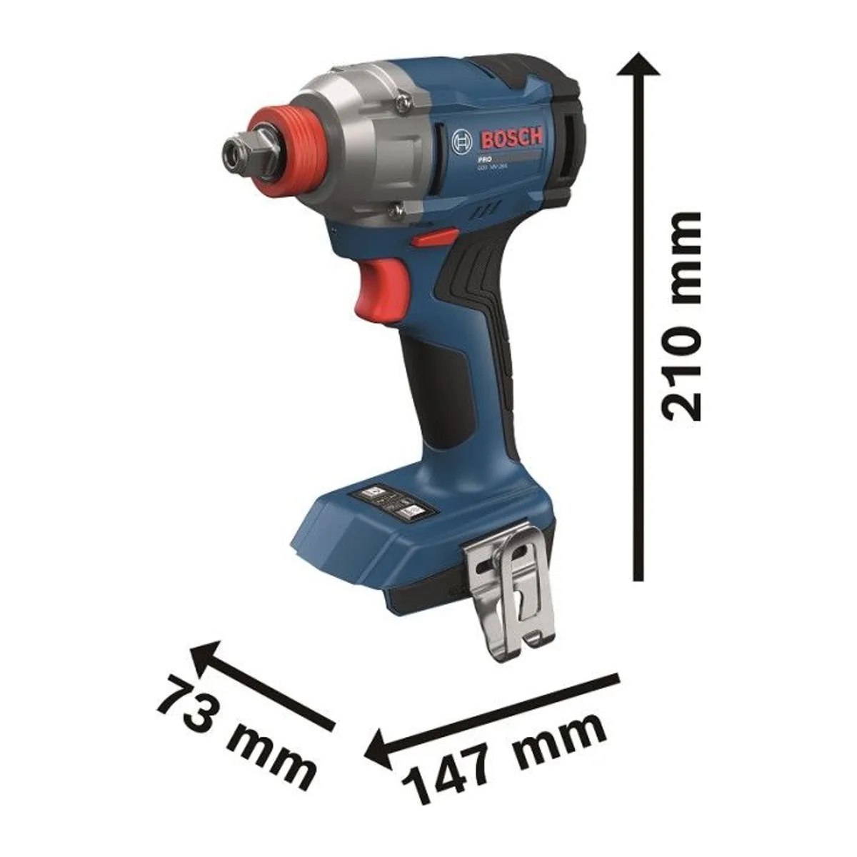 BOSCH GDX 18V-285 Akülü Darbeli Somun Sıkma - Görsel 2