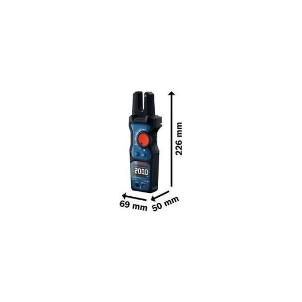 BOSCH GFM 1000-15 ÇATAL TİP AMPERMETRE - Görsel 2