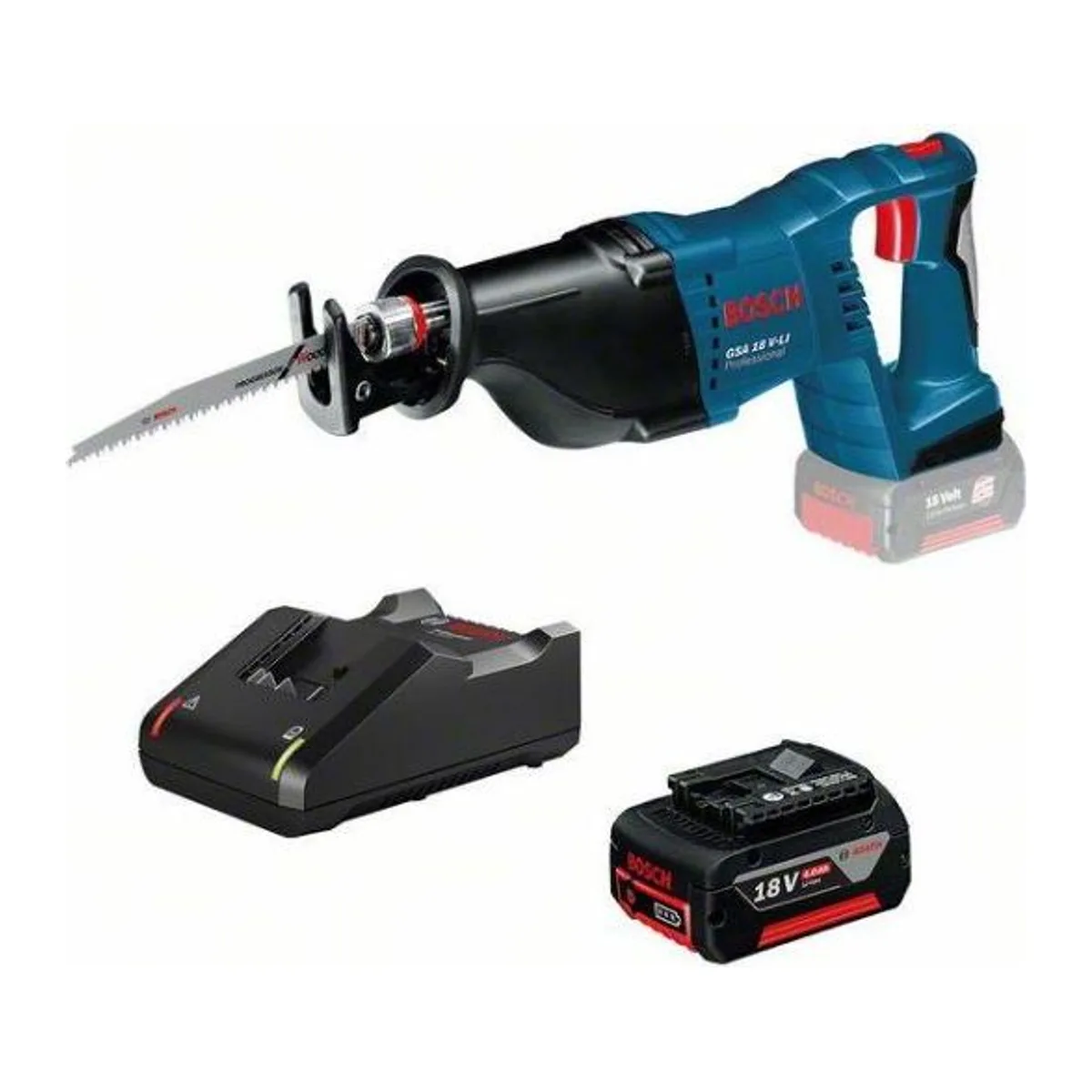 BOSCH GSA 18V-LI PANTER TESTERE (1x4.0Ah)