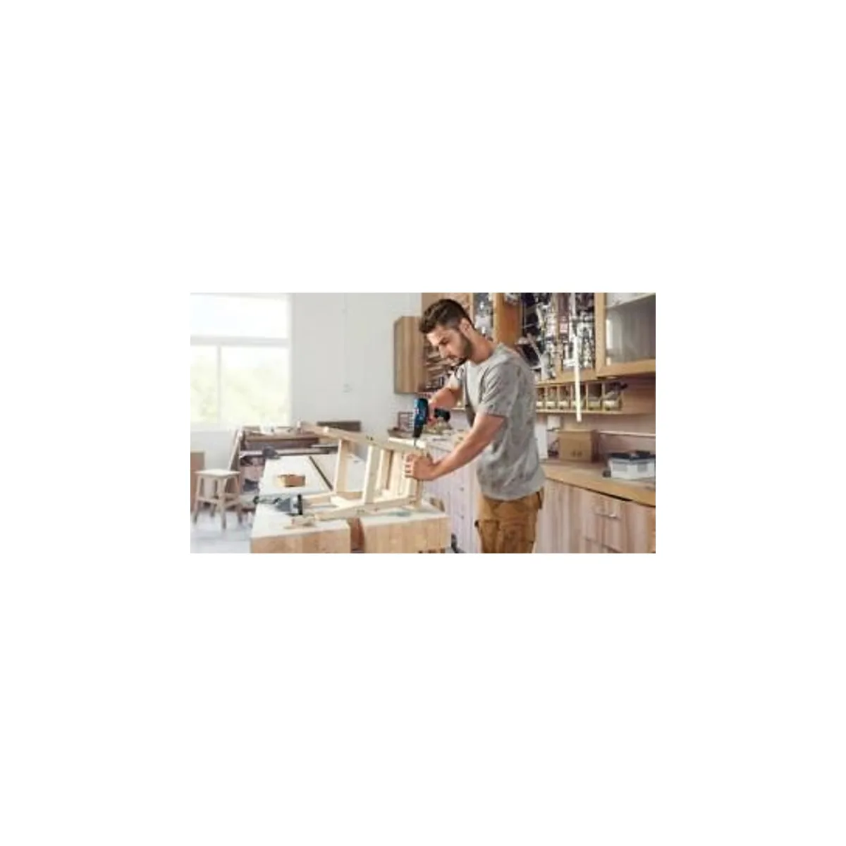 BOSCH GSB 120-LI + 23 PARÇA VİDALAMA SETİ - Görsel 3
