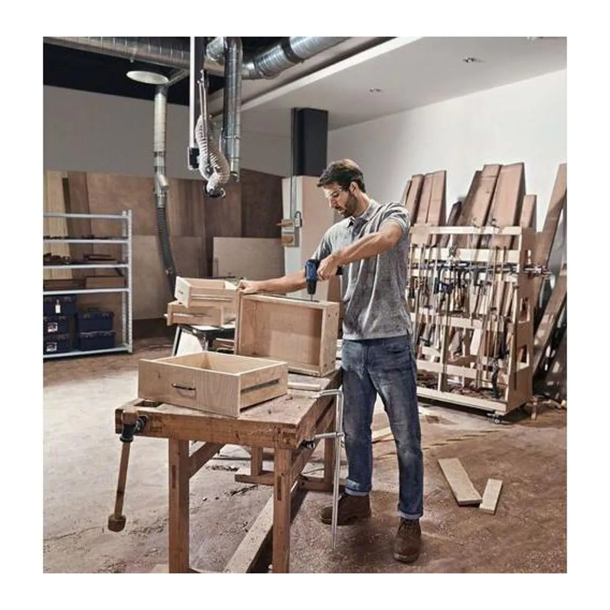 BOSCH GSB 12V-30 AKÜLÜ DARBELİ VİDALAMA - Görsel 3
