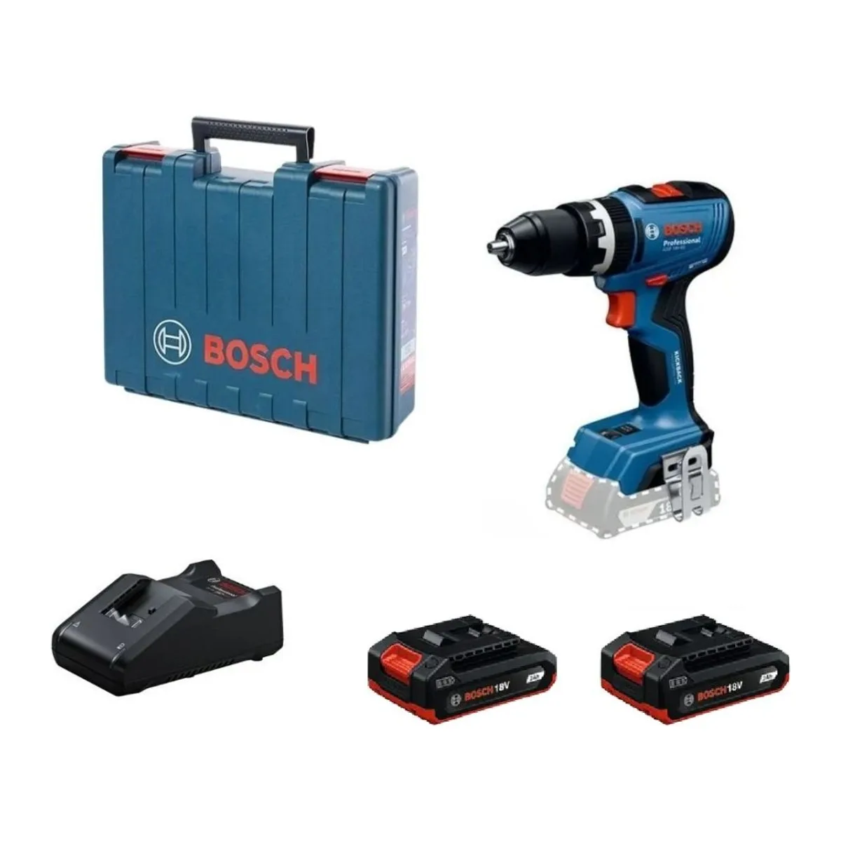 BOSCH GSB 18V-52 AKÜLÜ DARBELİ MATKAP