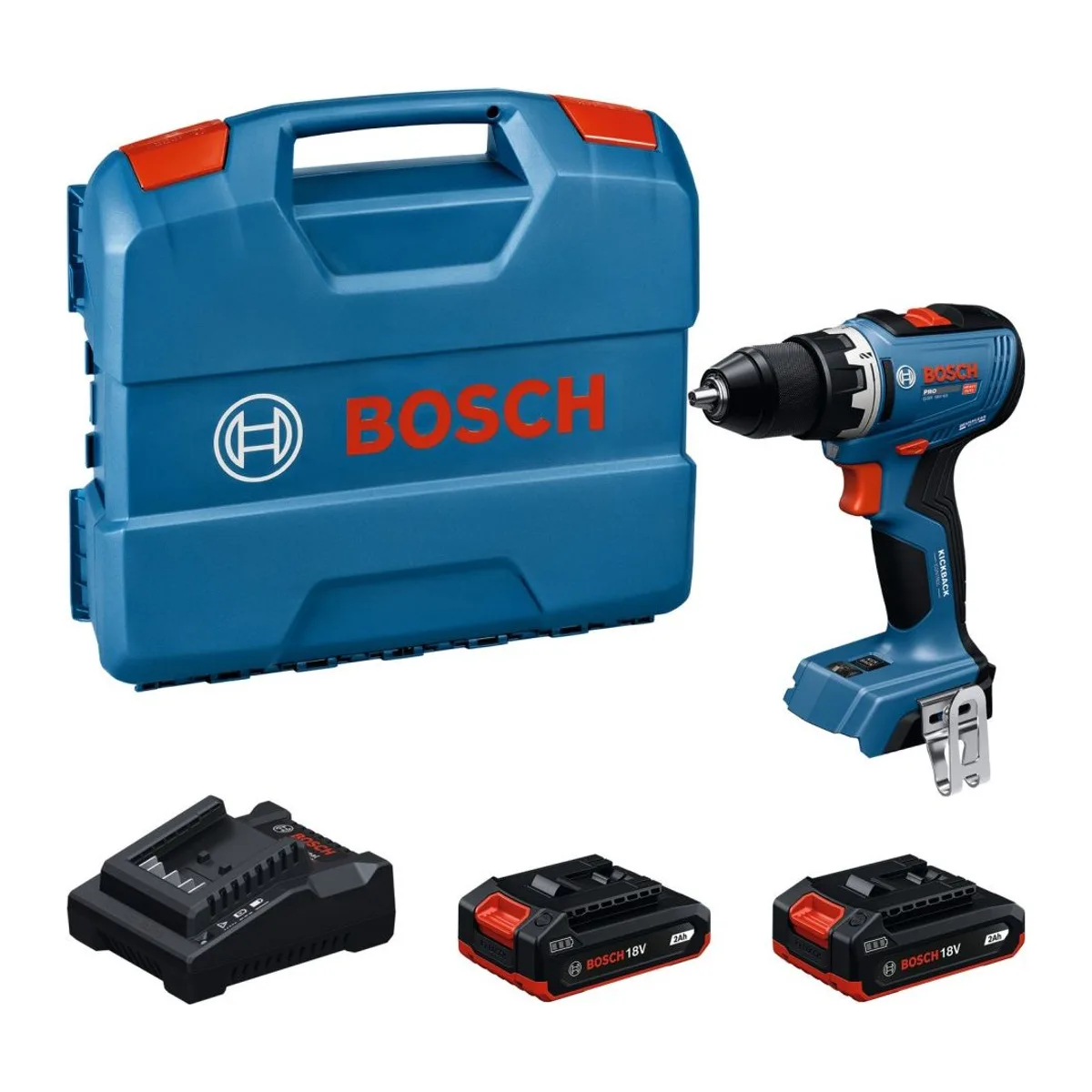 BOSCH GSB 18V-65 Akülü Darbeli Delme Vidalama