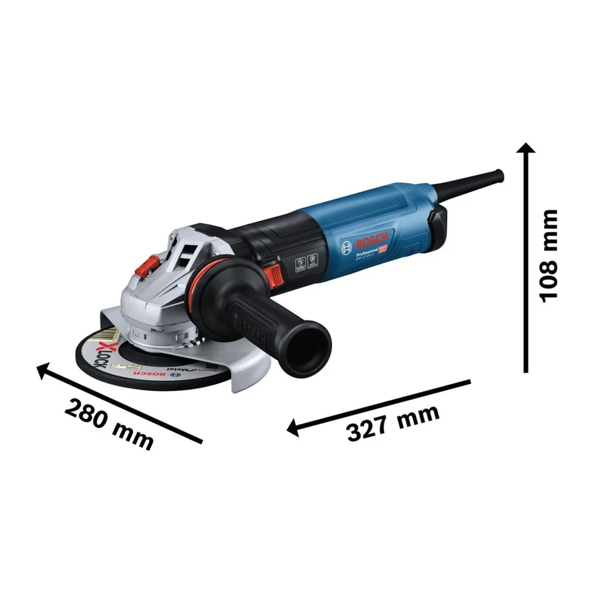 BOSCH GWS 17-150 S Avuç Taşlama - Görsel 2
