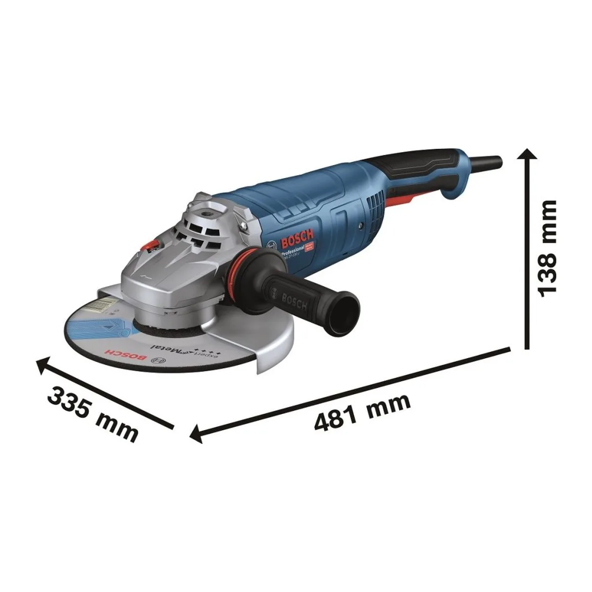 BOSCH GWS 27-230 J Büyük Taşlama - Görsel 2