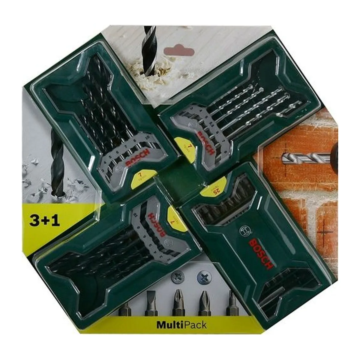 BOSCH X-Line 3+1 VİDALAMA&MATKAP UCU - Görsel 3