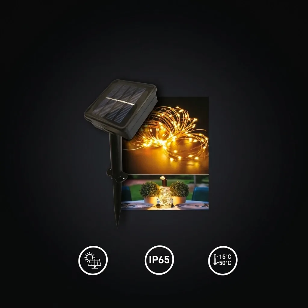 Led Solar Süsleme Işığı