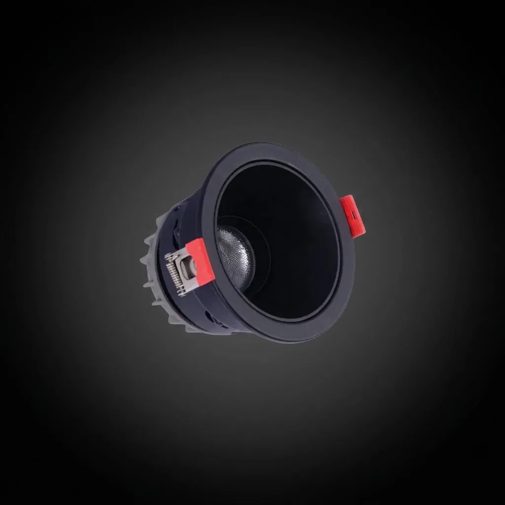 Led Spot 5W Siyah Çerçeve Beyaz Işık
