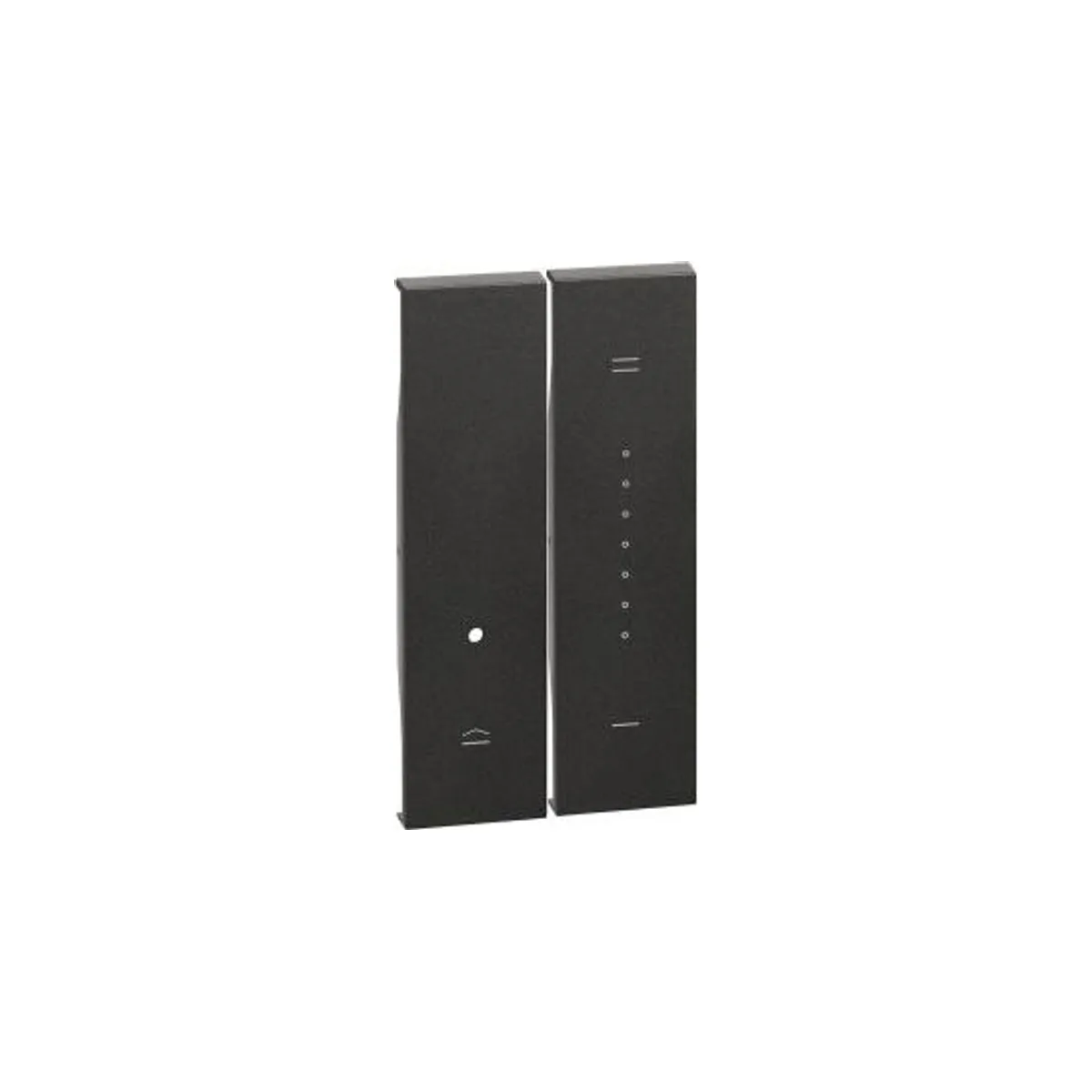Dimmer İçin Kapak, 2M, Siyah