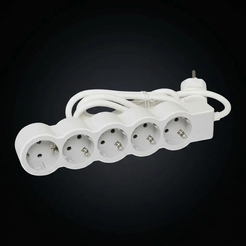 MULTISCH 5X2P+T STD 5M B/G
