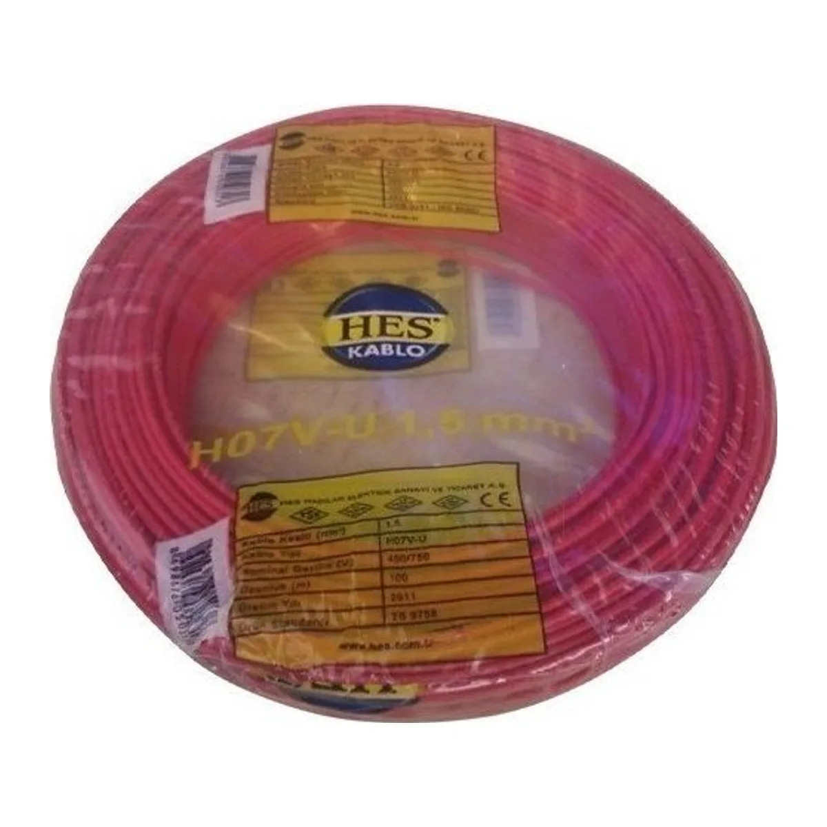 Hes Kablo 1.5 Mm Nya 100 Mt