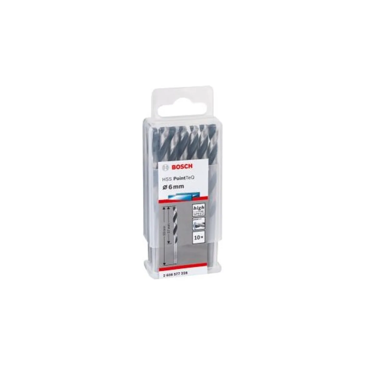 HSSPointTeQ Metal Matkap Ucu 6,0mm 10'lu