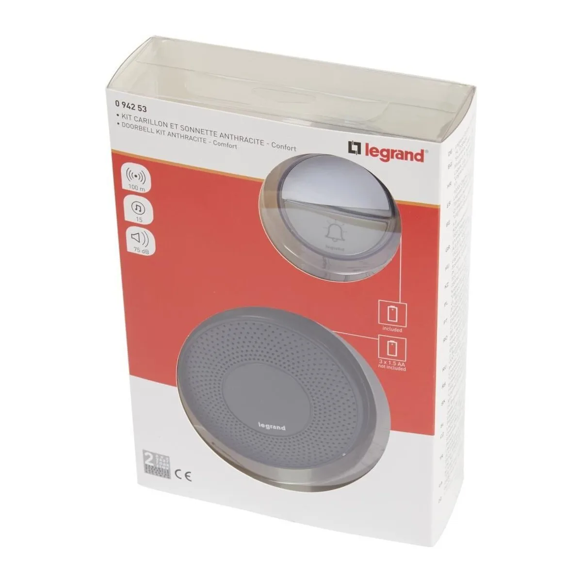 Legrand Comfort Rf Zil Kiti Antrasit | 094253 - Görsel 2