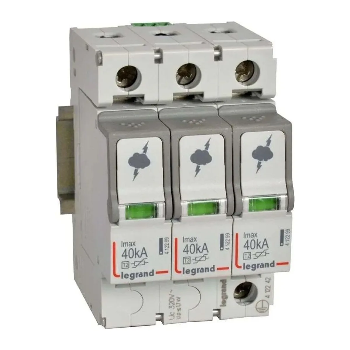 Legrand Parafudr T2 40 kA 3P+SD | 412242