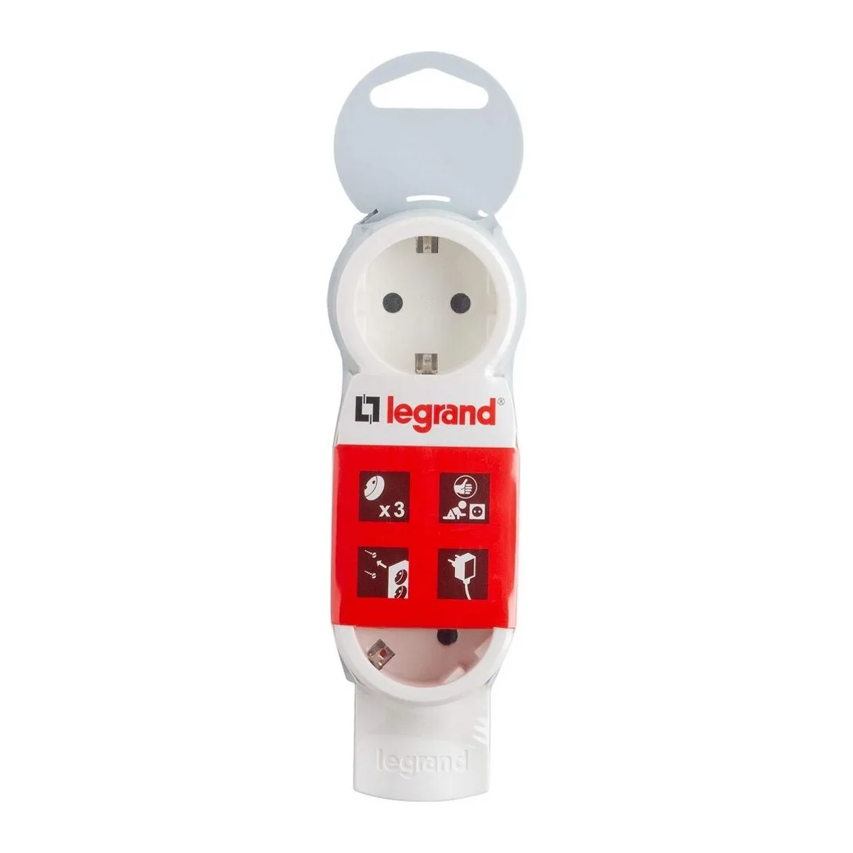Legrand Grup Priz Standart 3X2P+T Kablosuz | 695004