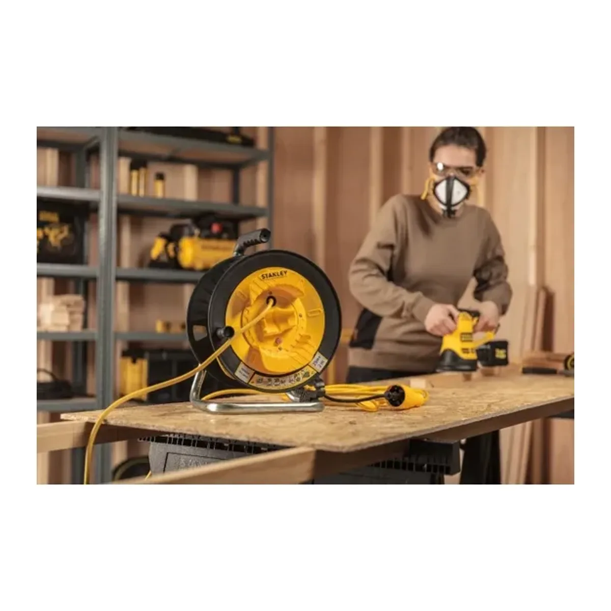 PMG-52315-F PLS BOBİN Ã˜280 IP44 F TYPE(SCHUKO) 3G1,5 50+2M - Görsel 2