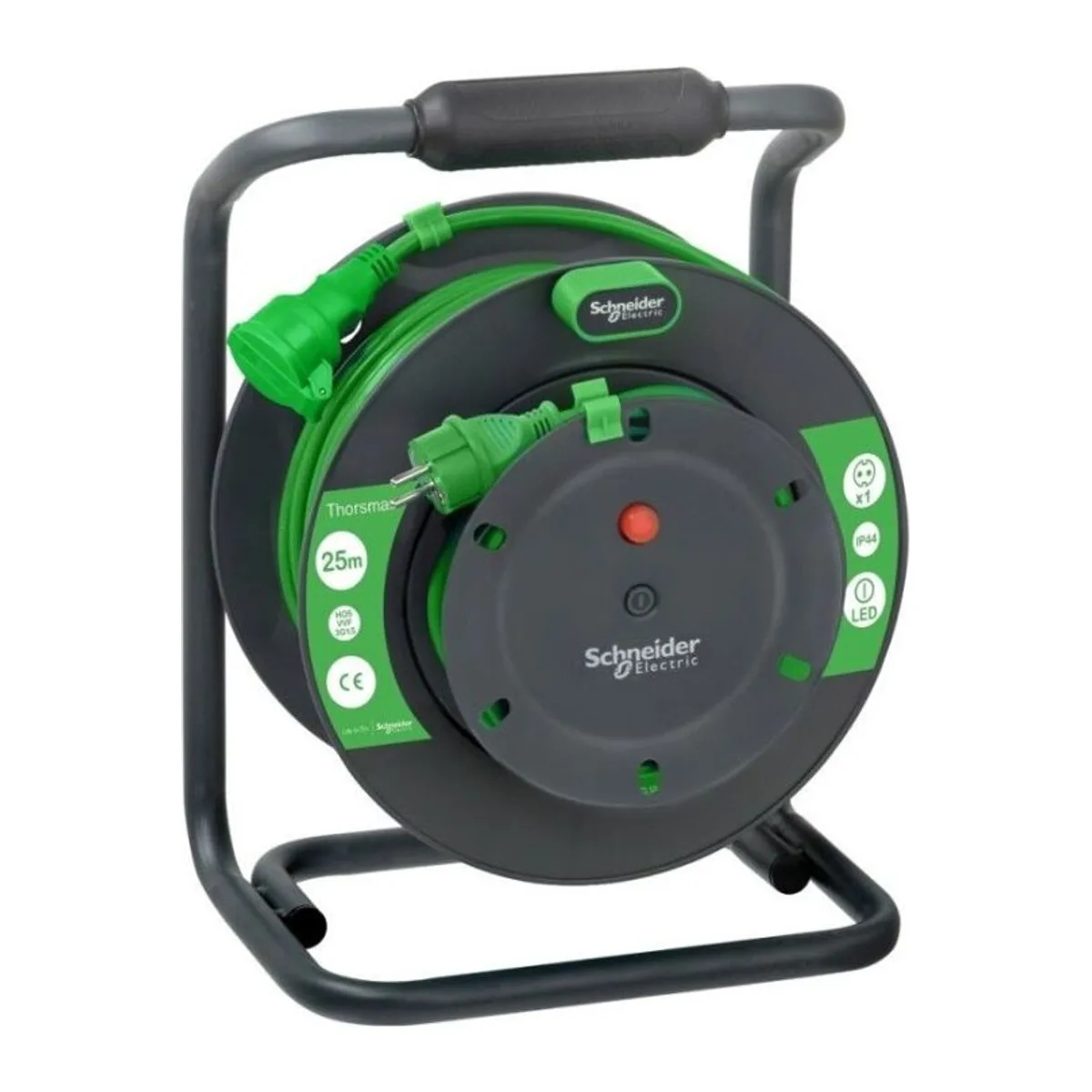THORSMAN UZATMALI TİP TOPRAKLI KABLO MAKARASI IP44  3X1,5MM 25 MT