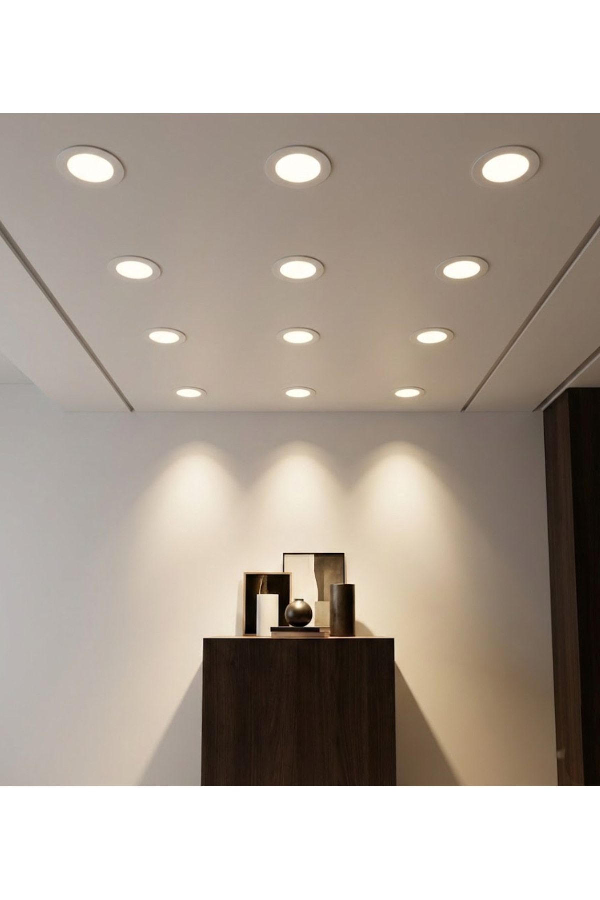 6W Sıva Altı Led Panel 3200K 10 ADET