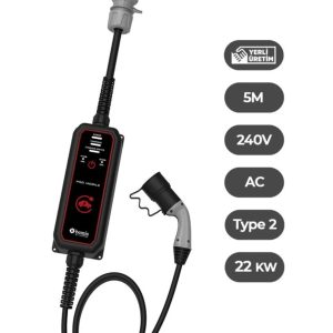 11 - 22 kw Pro Mobil Araç Şarj Aleti 5 Metre BEV-2331-0001