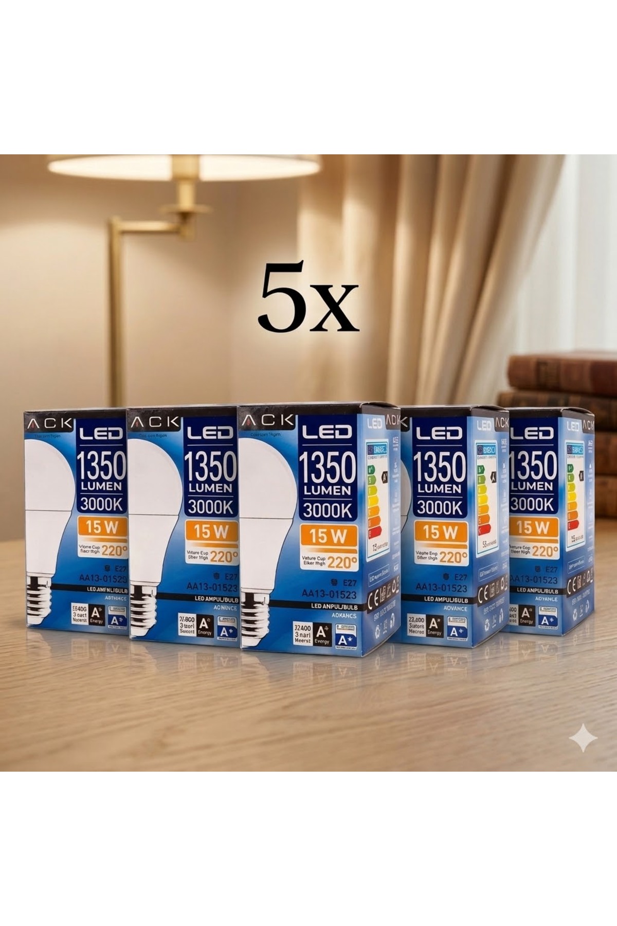 15W AMPUL GÜNIŞIĞI 5 ADET
