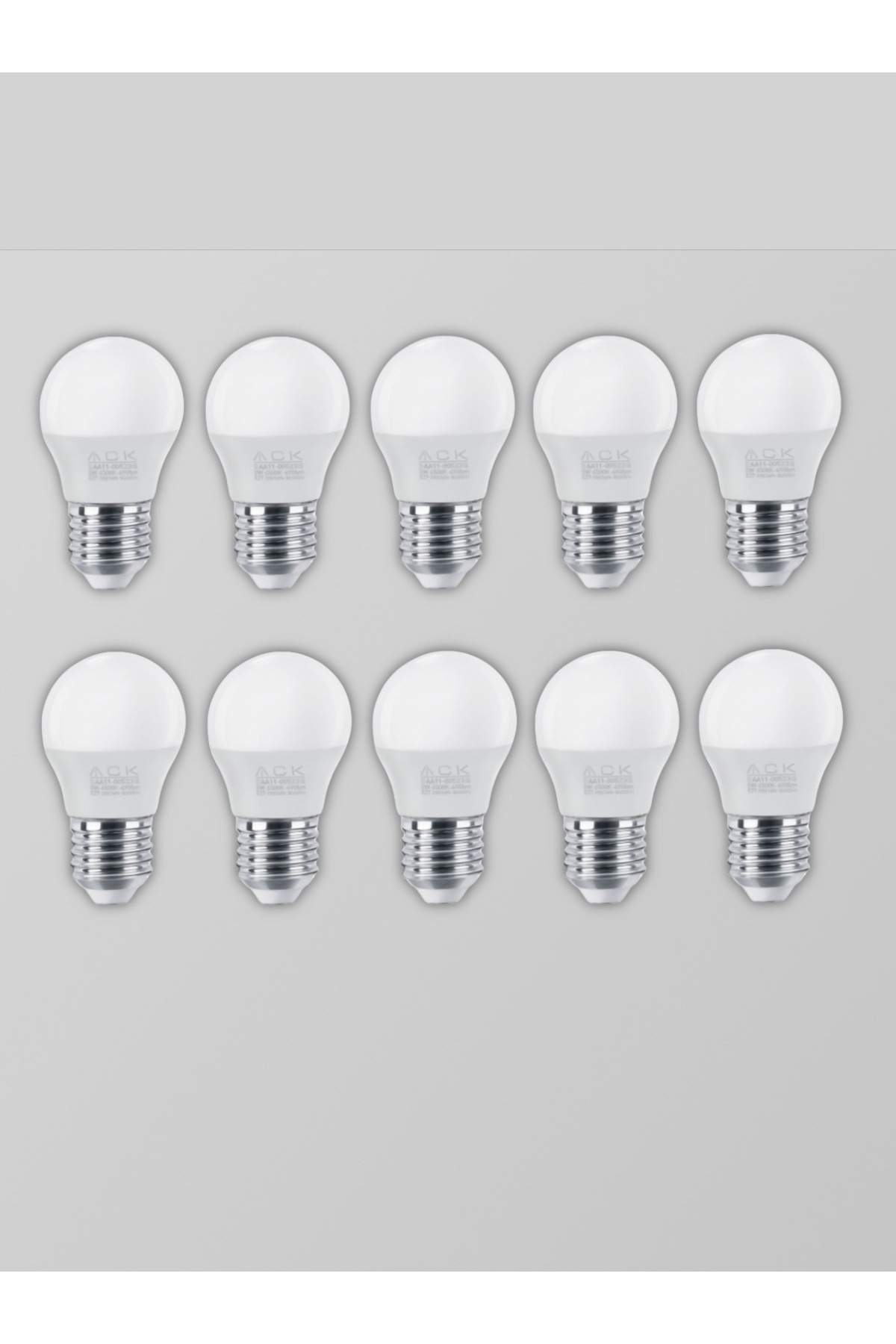 LED Ampul 5W E14 Gün Işığı 10 Adet