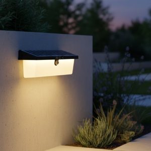 SENSÖRLÜ SOLAR LED DUVAR APLİĞİ